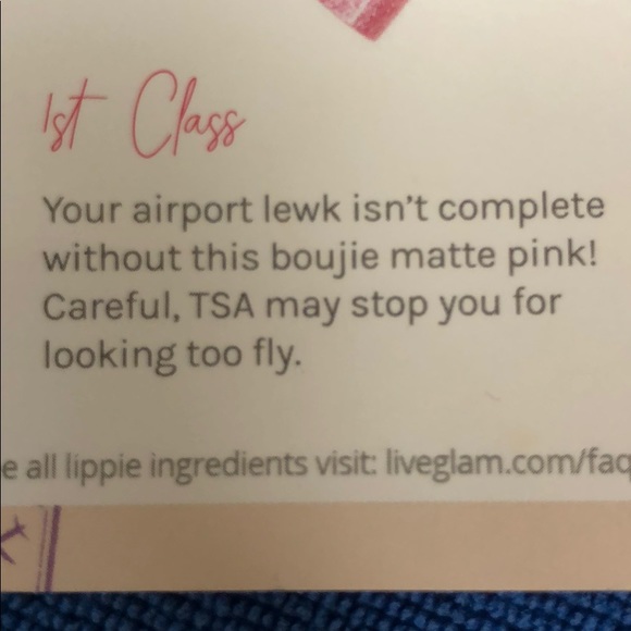 👄 Live Glam 1st Class Lipstick - Picture 4 of 4